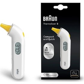 Resim Braun IRT3030 Kulaktan Ateş Ölçer Beyaz 