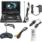 Resim Decisive Taşınabilir 7.8 Inç Tv Ev Araba DVD Oynatıcı Hd VCD CD Mp3 Hd Evd Oynatıcı Tv/fm/usb/oyun Fonksiyonu-Ab Tak (Yurt Dışından) 