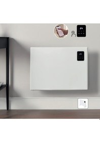 Resim Elektrikli Wifi Konvektör Panel Isıtıcı 1500 W Beyaz 