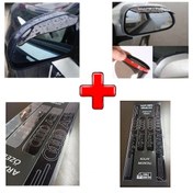 Resim Audi Rs3 Uyumlu Kapı Eşiği Ve Ayna Yağmur Koruyucu (554236631) 