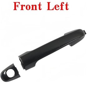 Resim Hightower Hyundai Elantra 2007-2012 Genesis Coupe 2010-2013 Sol Abs Siyah Ön Sol Kapı Kolu 