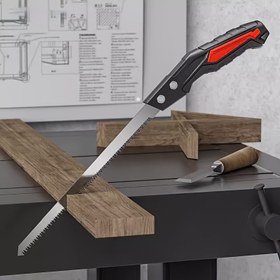 Resim Bahçe ve Ahşap İşleri için Çok Yönlü El Testeresi - DIY Projeleri, Meyve Ağacı Budaması ve Ev Kullanımı için İdeal, Ahşap İşleme Araçları 