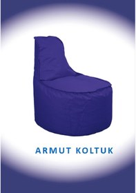 Resim Dekosoy Armut Koltuk Xl Sax Mavi 