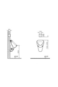 Resim VitrA Pisuvar Yıkama Sistemi 310-2910 Temassız - Elektrikli - Parlak Krom 