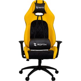 Resim Rofth Quara Dominion Series Solar Yellow Premium Oyuncu Koltuğu 
