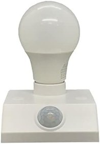 Resim 9W (60W) 360 Derece Hareket Sensörlü Lamba Beyaz 6500K E27 