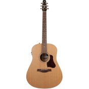 Resim Seagull S6 Cedar Original Slim Elektro Akustik Gitar (Natural) 