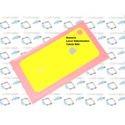 Resim İphone XR Arka Pil Batarya Kapağı (CAM) Sarı 