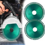 Resim İki Renkli Metal Testere Bıçakları Kesme, Dilme ve Kaynak için - Elmas Taşlama ve Kesme Bıçakları Güçlendirilmiş Karbür Kenarları ile, Hassas Dilme ve Kaynak Projeleri için Dayanıklı Metal Malzeme, Metalik Kaplama 