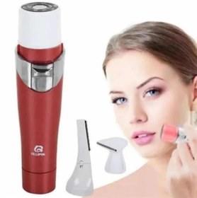 Resim shopwave 3 Başlıklı Yüz Kaş Epilasyon Aleti Değiştirilebilir Başlık Hassas Ciltlere Uygun 