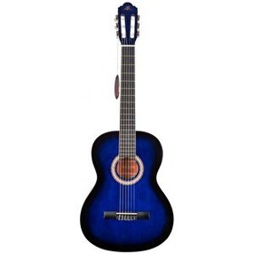 Resim Barcelona LC 3900 BB Mavi Siyah Sunburst Klasik Gitar 