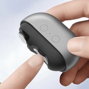 Resim Şarjlı Akıllı Tırnak Makası Törpü Cihazı Manikür Makinesi Tırnak Bakım Cihazı 