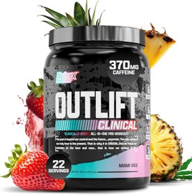 Resim Nutrex Research Outlift Clinical Pump PreWorkout With Creatine EAA Amino Acid Complex 630 Gr 