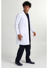 Resim Önlük Uzun Gömlek Yaka Doktor Hemşire Öğretmen Önlüğü 