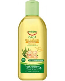 Resim Equilibra Yatıştırıcı Doğal Bebek Yağı 200 ML 
