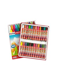 Resim 24 Renk Fatih Pastel Boya 35x50 Cm Telli Spralli Resim Defteri Pastel Dağıtma Kalemi 15 Yaprak Resim Defteri Yağlı Çok Renkli 