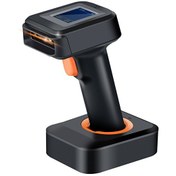 Resim Tera HW0006 Ekranlı Kablosuz 1D 2D QR Barkod Okuyucu Şarjlı Standlı 3'ü 1 Arada Bluetooth 2.4G USB Bağlantılı 