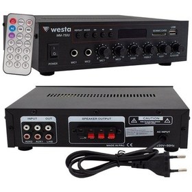 Resim Westa Wm-750u 80w Mikser Amfi 