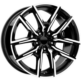 Resim EMR-DY1240-01 8.5x20" -5x112 ET30 66.6 Black Diamond Jant (4 Adet) 