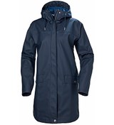 Resim Helly Hansen Lacivert Kadın Düz Yaka Yağmurluk HHA.53252_W KIRKWALL II RAINCOAT 