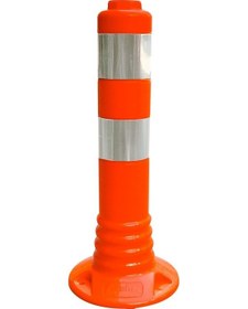 Resim İleri Trafik Delinatör 40 x 8 CM TPU - Soketli, Esnek Duba 