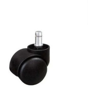 Resim Aksa Ofis Büro Plastik Tekerlekli Döner Plastik Yıldız Ayak Tekerlekli 