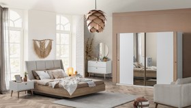 Resim Bohem Yatak Odası Takımı 