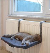 Resim Ata Home Kedi Petek Kalorifer Radyatör Yatağı Askılı Kedi Yatağı 