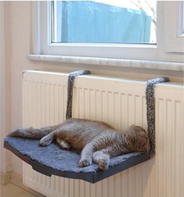 Resim Ata Home Kedi Petek Kalorifer Radyatör Yatağı Askılı Kedi Yatağı 