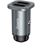 Resim Hoco Nz4 Çift USB 24W Hızlı Şarj Araç Çakmaklık Şarj Adaptörü Oto Şarj Başlığı 