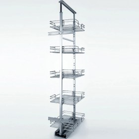 Resim Çağdaş Bilyeli Telekopik Kiler Sepeti 60-85 25 Cm 