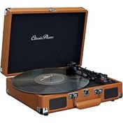 Resim ASİTAN Classic Phono Tt-10Bn, Hoparlörlü Pikap, Kahverengi 
