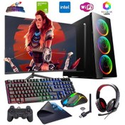 Resim Collect RKT980338 i5-3470 8 GB 480 GB SSD 4 GB GTX1050Ti 24" Free Dos Masaüstü Oyuncu Bilgisayarı 