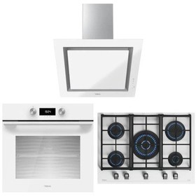 Resim Teka HLB 8400 - GZC 75330 XBC WH - DLV 68660 WH Ankastre Set 