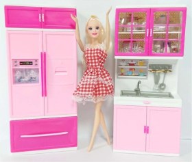 Resim Oydaş Oyuncak Bebekli Ilk Mutfak Setim 2 Li 