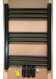 Resim EURASİA 500X700 SİYAH 10 BORULU HAVLUPAN 