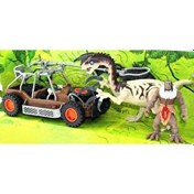 Resim Dinozor Avcısı Buggy'li Oyun Seti 