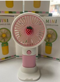 Resim Ventus Concord Ms50 Mini Fan Vantilatör Şarj Edilebilir Pilli -pembe 