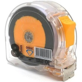 Resim Dekor Şerit Metre 8m 25mm Şeffaf 8 M 