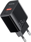 Resim Ch-0921 33w 1xusb 1xtype-c Girişli Mini Hızlı Şarj Adaptörü-siyah Mcdodo