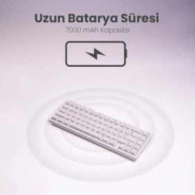 Resim Beast R68 He Pro Kablosuz 8k Hz Manyetik Switch Klavye 