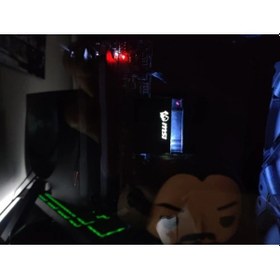 Resim Msı Loglolu Atx Güç Kaynağı 24 Pin Işıklı Konnektör Başlık 