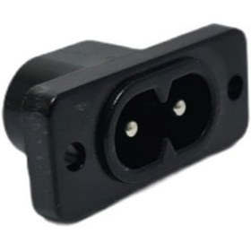 Resim electroon 220Volt AC Şase Fiş Çift Yarıklı 35x15mm 