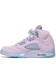 Resim Nike Jordan Youth Air 5 Retro GS Kız Çocuk Ayakkabı DV0563 600 Dar Kalıp 