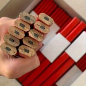 Resim 20 Adet 5B Ahşap İşçiliği Marangoz Kalemleri - Profesyoneller İçin Düz Sekizgen Ahşap İşaretleme Kalemleri, 2mm Uç Kalınlığı, Ahşap İşleri ve Yetişkin Zanaatkarlar İçin İdeal 