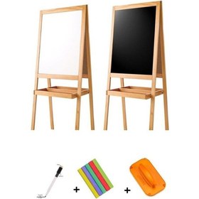 Resim Woodenova Yazı Tahtası Çift Taraflı 98x42 