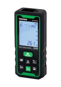 Resim Proter PL 50 GL Yeşil Lazer Metre 50 Metre 