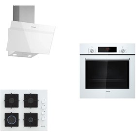 Resim 171 Beyaz 3'lü Ankastre Set (HB012FBW1T - EO6C2PP30O - LC63KPJ20T) 