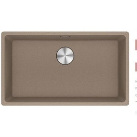 Resim Franke Maris Mrg 210/110-72 Oyster Granit Eviye 