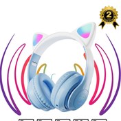Resim Kensa Toygo Kedi Kulaklık Pro 5.3 Akıllı Rgb Led Detaylı Bluetooth Kablosuz Kulaklık Çocuk 